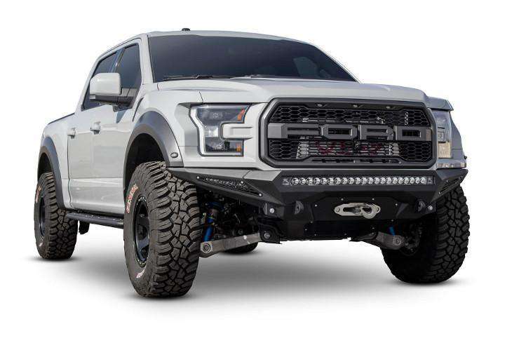 ADD F111202860103 2017 - 2020 Ford Raptor Stealth Fighter Front Winch Bumper - Rugged Truck Gear