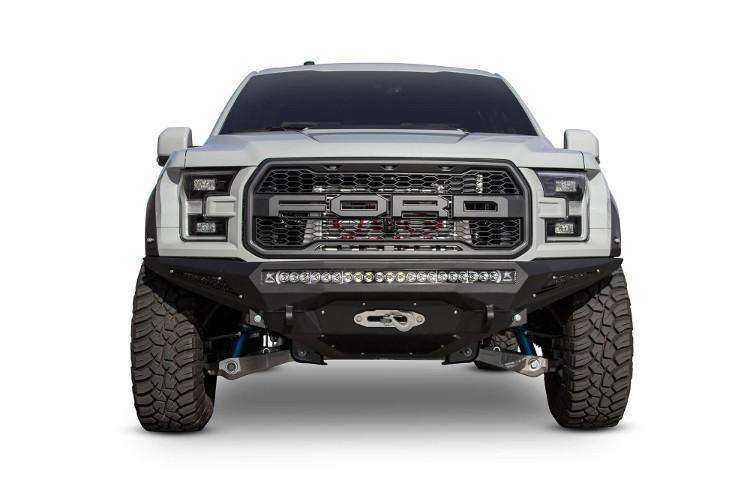 ADD F111202860103 2017 - 2020 Ford Raptor Stealth Fighter Front Winch Bumper - Rugged Truck Gear
