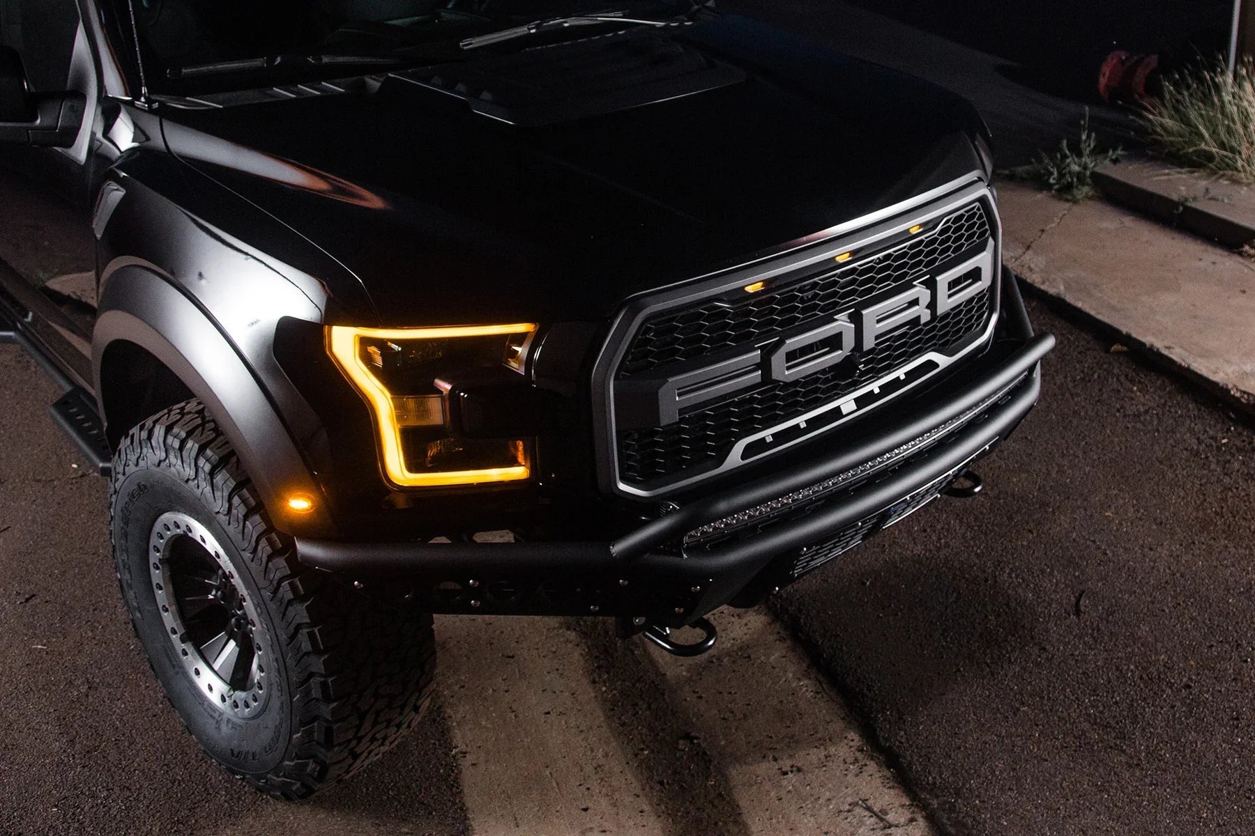 ADD F113772890103 2017 - 2020 Ford Raptor Stealth R Front Bumper - Rugged Truck Gear