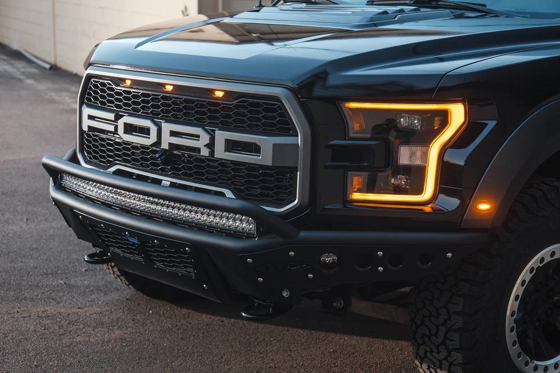 ADD F113772890103 2017 - 2020 Ford Raptor Stealth R Front Bumper - Rugged Truck Gear
