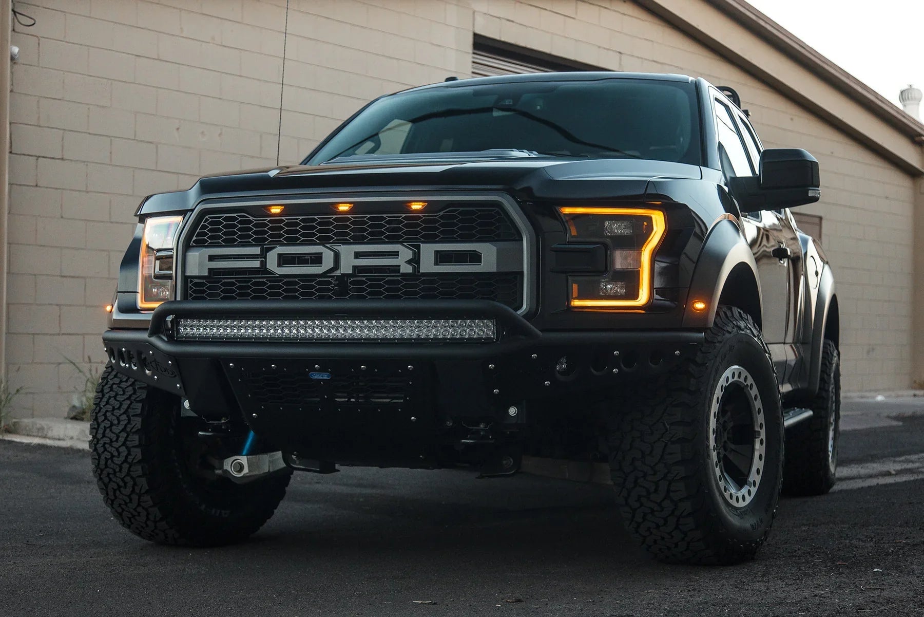 ADD F113772890103 2017 - 2020 Ford Raptor Stealth R Front Bumper - Rugged Truck Gear