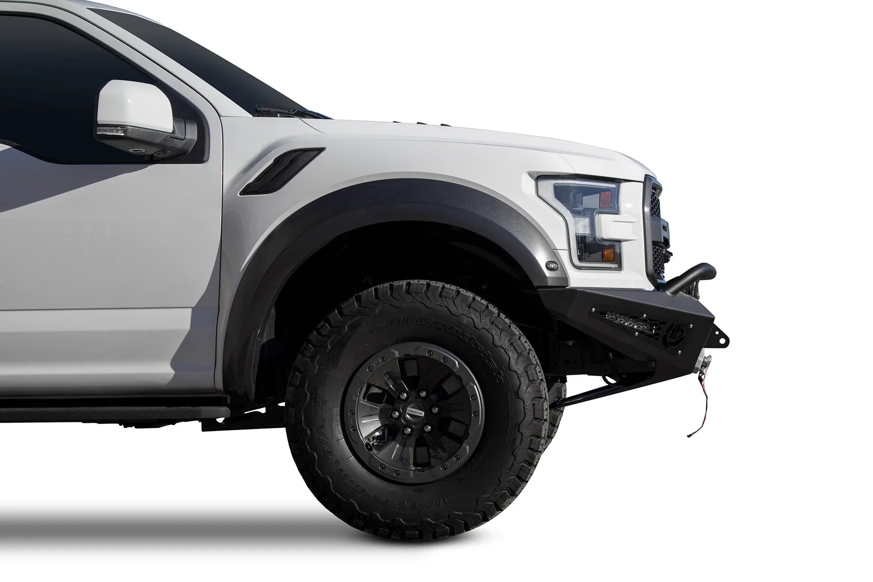ADD F117382860103 2017 - 2020 Ford F150 Raptor HoneyBadger Front Bumper with Winch Mount - Rugged Truck Gear