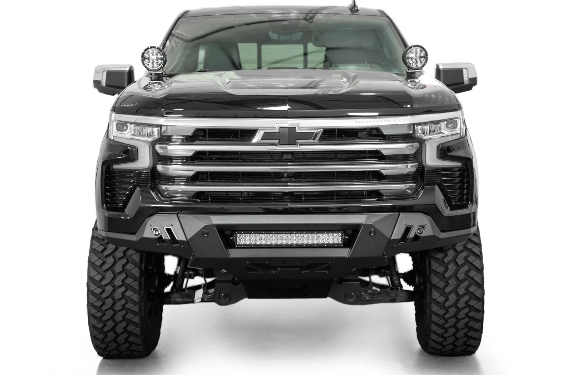 ADD F140300010103 2022 - 2024 Chevy Silverado 1500 Black Label Front Bumper - Rugged Truck Gear
