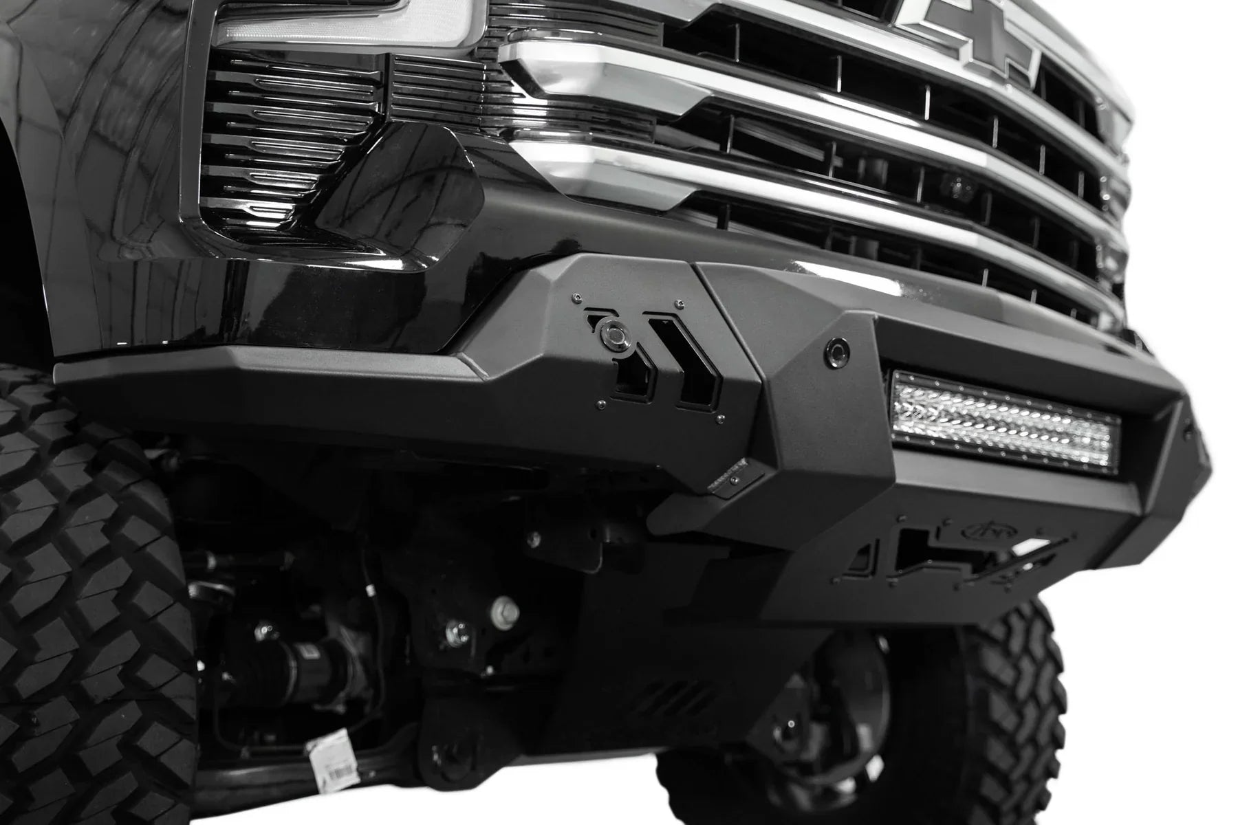 ADD F140300010103 2022 - 2024 Chevy Silverado 1500 Black Label Front Bumper - Rugged Truck Gear