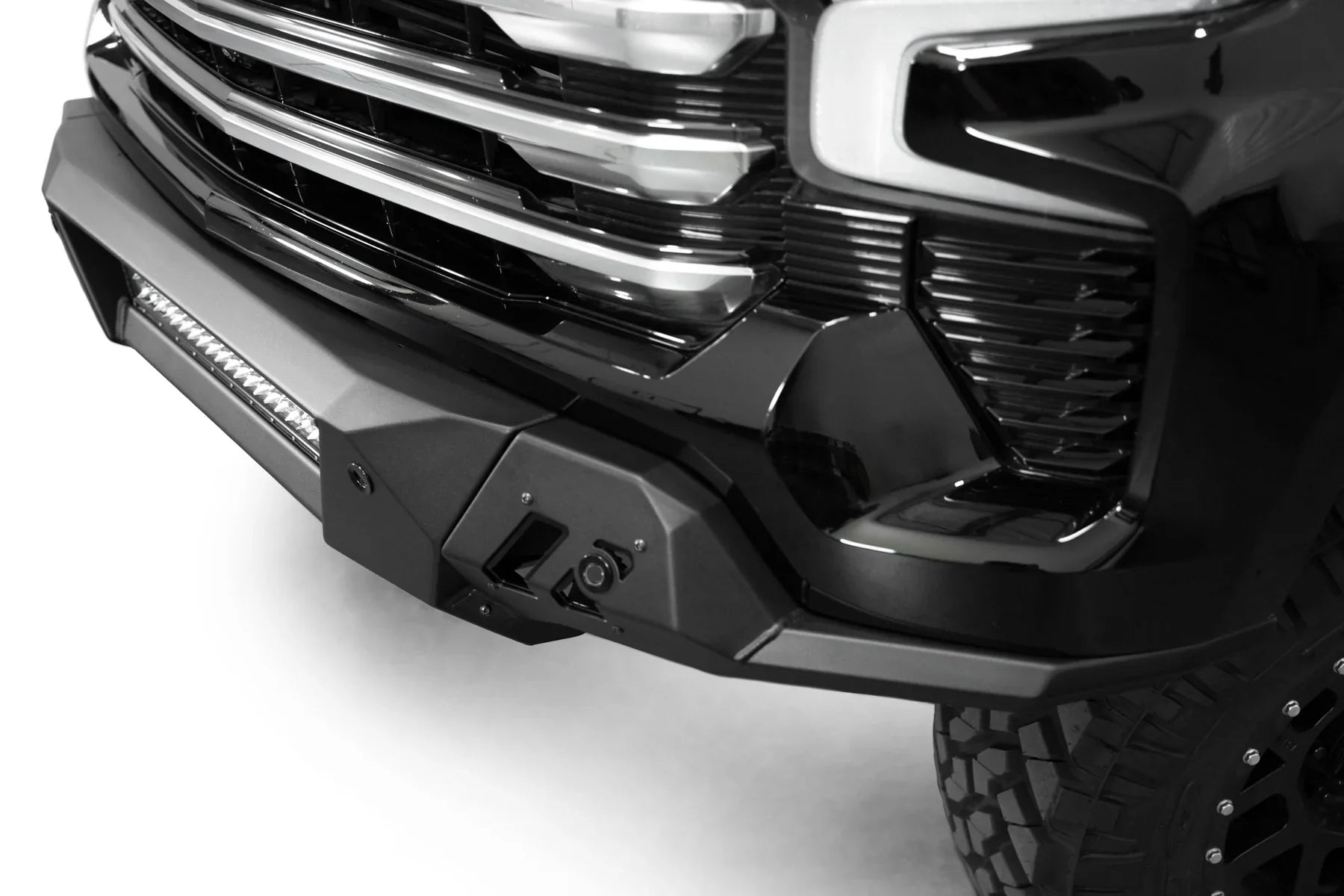 ADD F140300010103 2022 - 2024 Chevy Silverado 1500 Black Label Front Bumper - Rugged Truck Gear