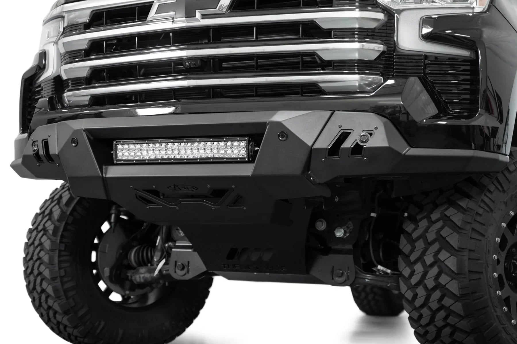 ADD F140300010103 2022 - 2024 Chevy Silverado 1500 Black Label Front Bumper - Rugged Truck Gear