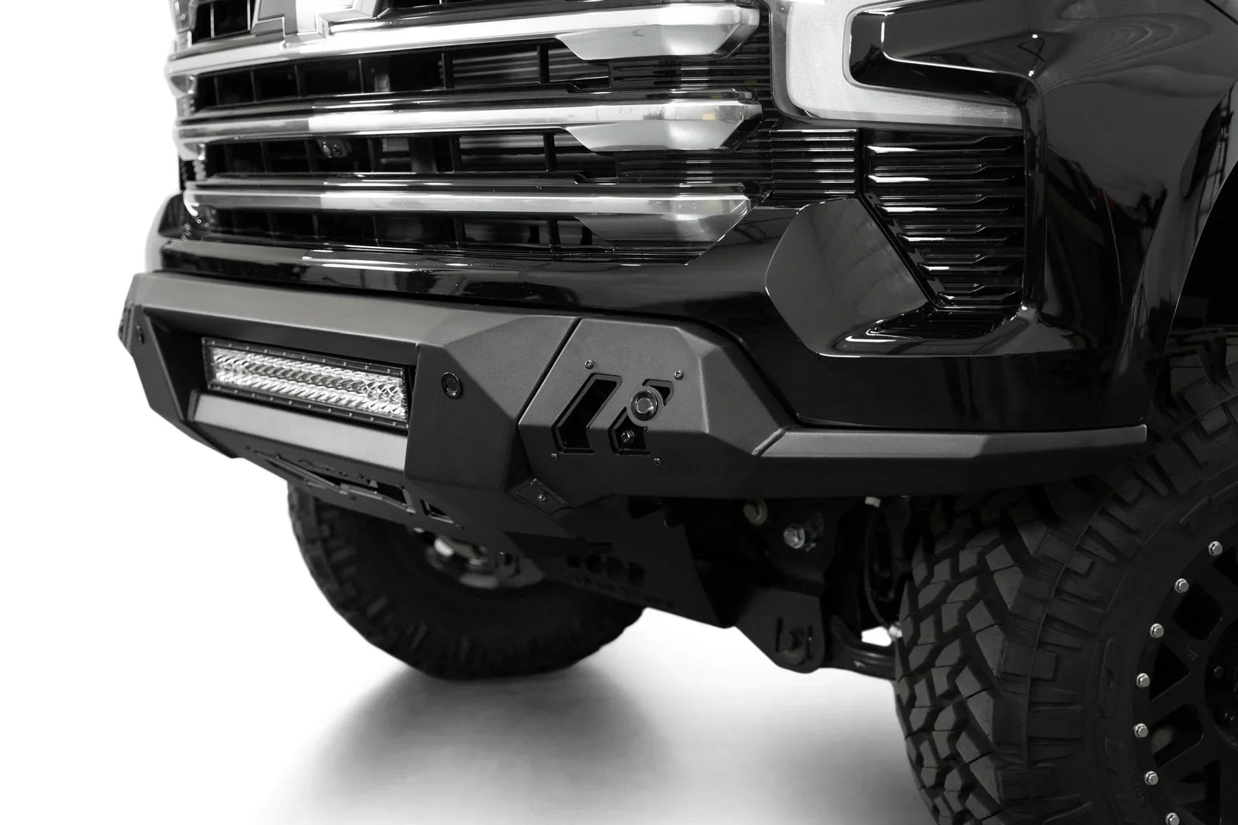 ADD F140300010103 2022 - 2024 Chevy Silverado 1500 Black Label Front Bumper - Rugged Truck Gear