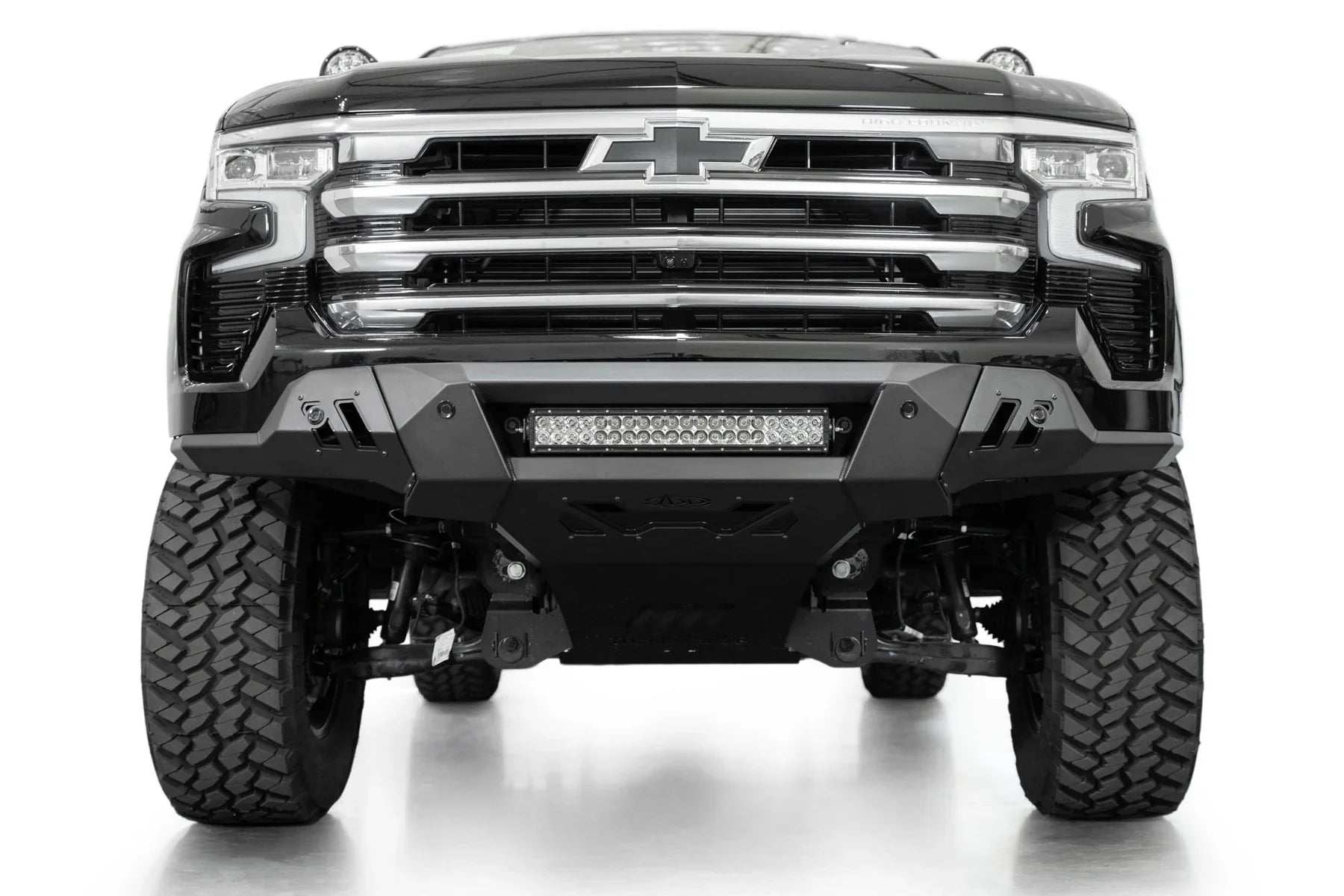 ADD F140300010103 2022 - 2024 Chevy Silverado 1500 Black Label Front Bumper - Rugged Truck Gear