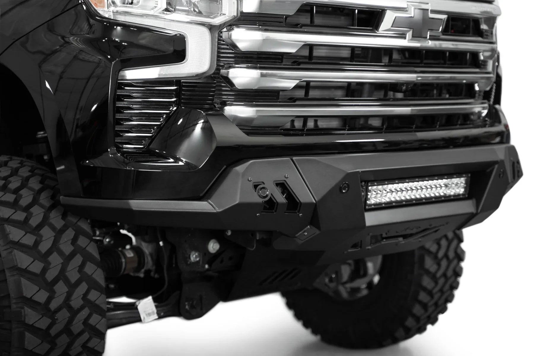 ADD F140300010103 2022 - 2024 Chevy Silverado 1500 Black Label Front Bumper - Rugged Truck Gear