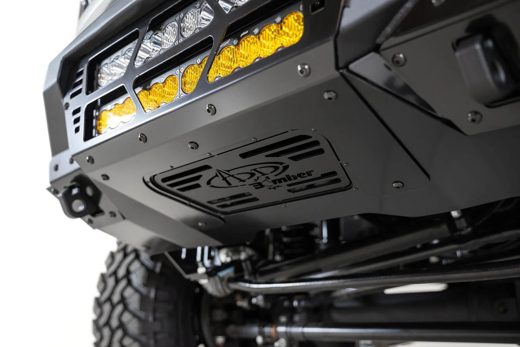 ADD F160012140103 2017 - 2022 Ford F250/F350 Super Duty Bomber Front Bumper - Rugged Truck Gear