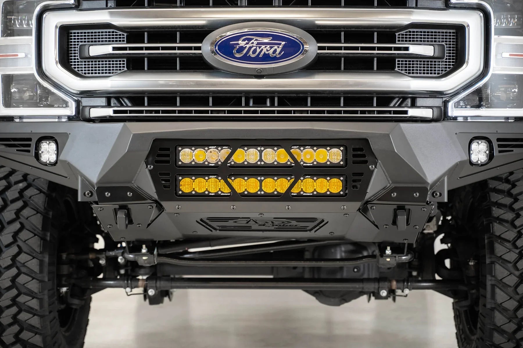 ADD F160012140103 2017 - 2022 Ford F250/F350 Super Duty Bomber Front Bumper - Rugged Truck Gear