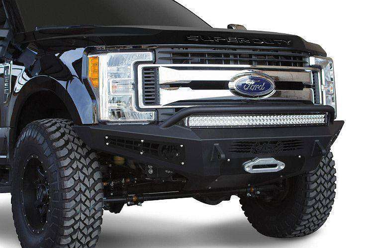 ADD F167382840103 2017 - 2022 Ford F250/F350 Super Duty HoneyBadger Winch Front Bumper - Rugged Truck Gear