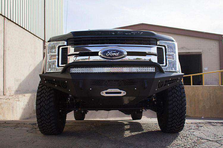ADD F167382840103 2017 - 2022 Ford F250/F350 Super Duty HoneyBadger Winch Front Bumper - Rugged Truck Gear