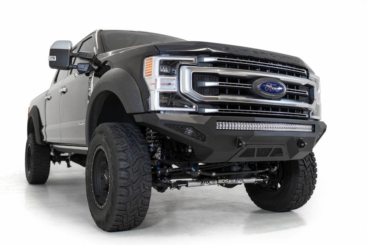 ADD F171193030103 2017 - 2022 Ford F250/F350 Super Duty Stealth Fighter Front Bumper - Rugged Truck Gear