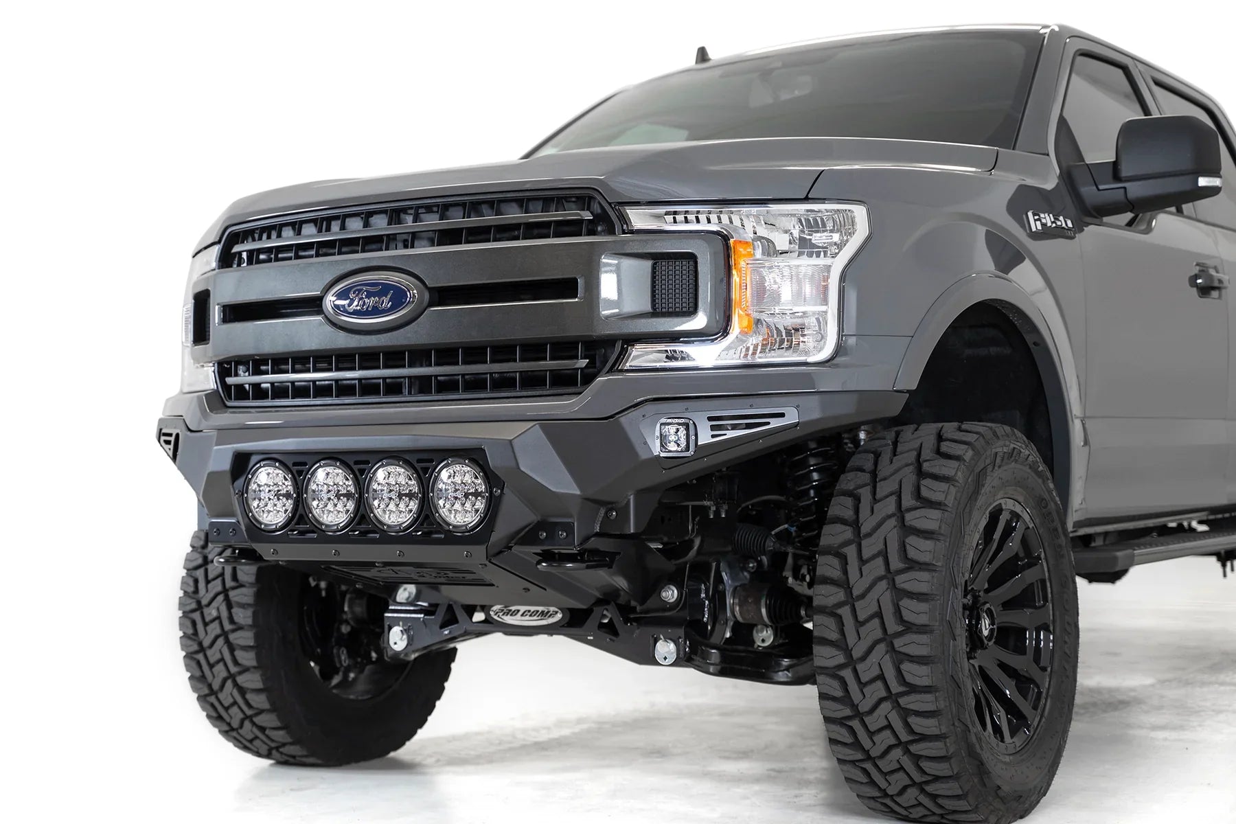 ADD F180014110103 2018 - 2020 Ford F150 Bomber Front Bumper | Rigid Light Mount - Rugged Truck Gear