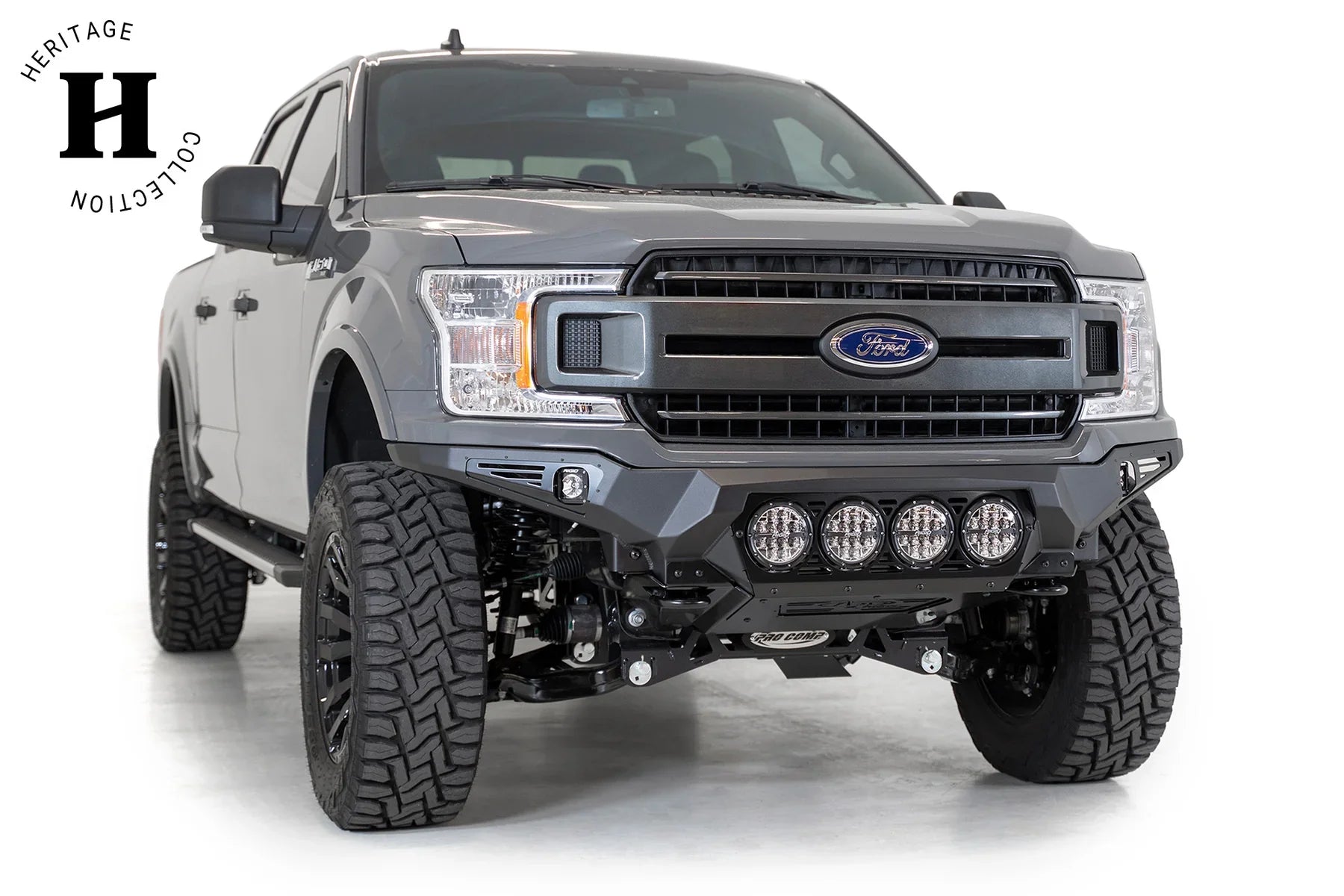 ADD F180014110103 2018 - 2020 Ford F150 Bomber Front Bumper | Rigid Light Mount - Rugged Truck Gear