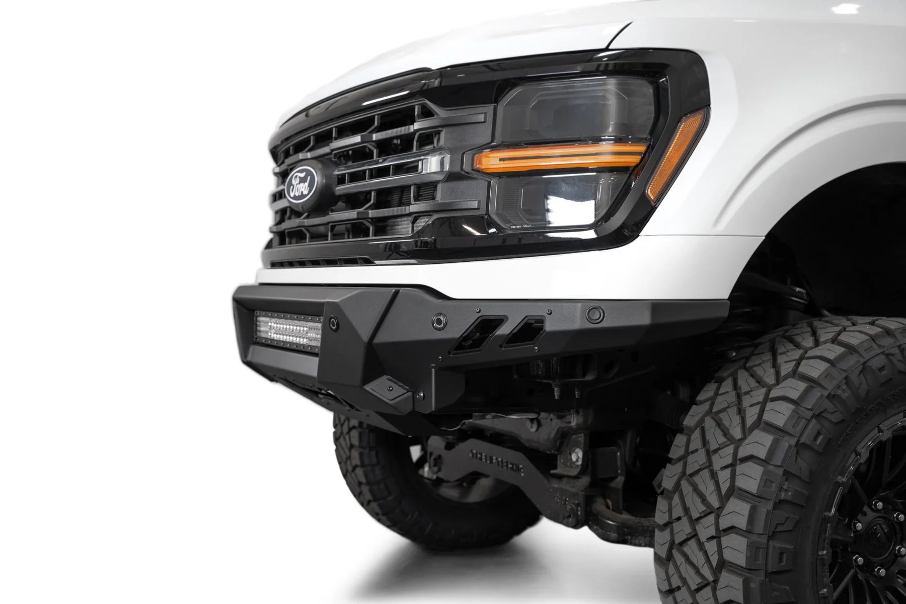 ADD F1900305080103 2024 Ford F150 Black Label Front Bumper - Rugged Truck Gear