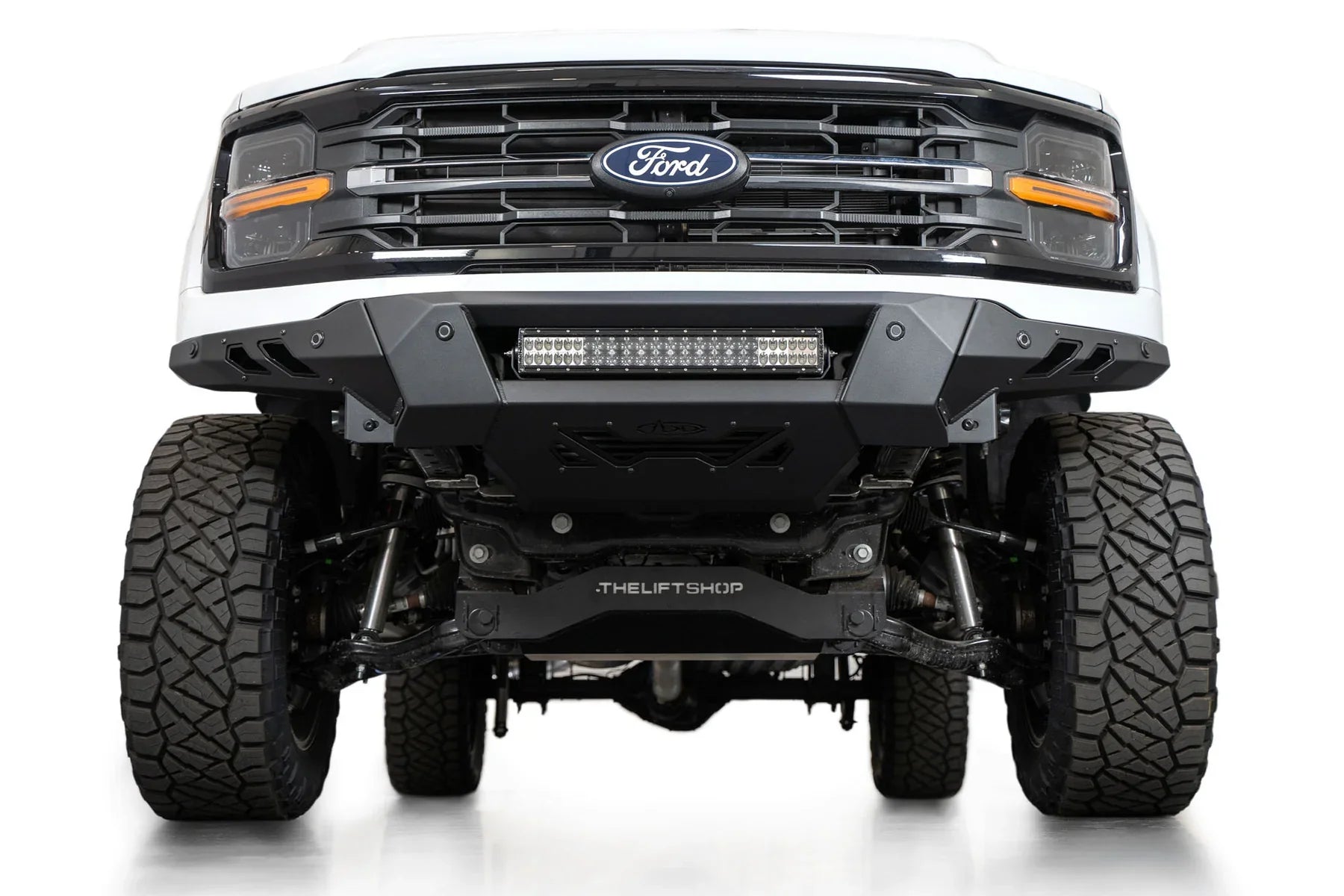 ADD F1900305080103 2024 Ford F150 Black Label Front Bumper - Rugged Truck Gear
