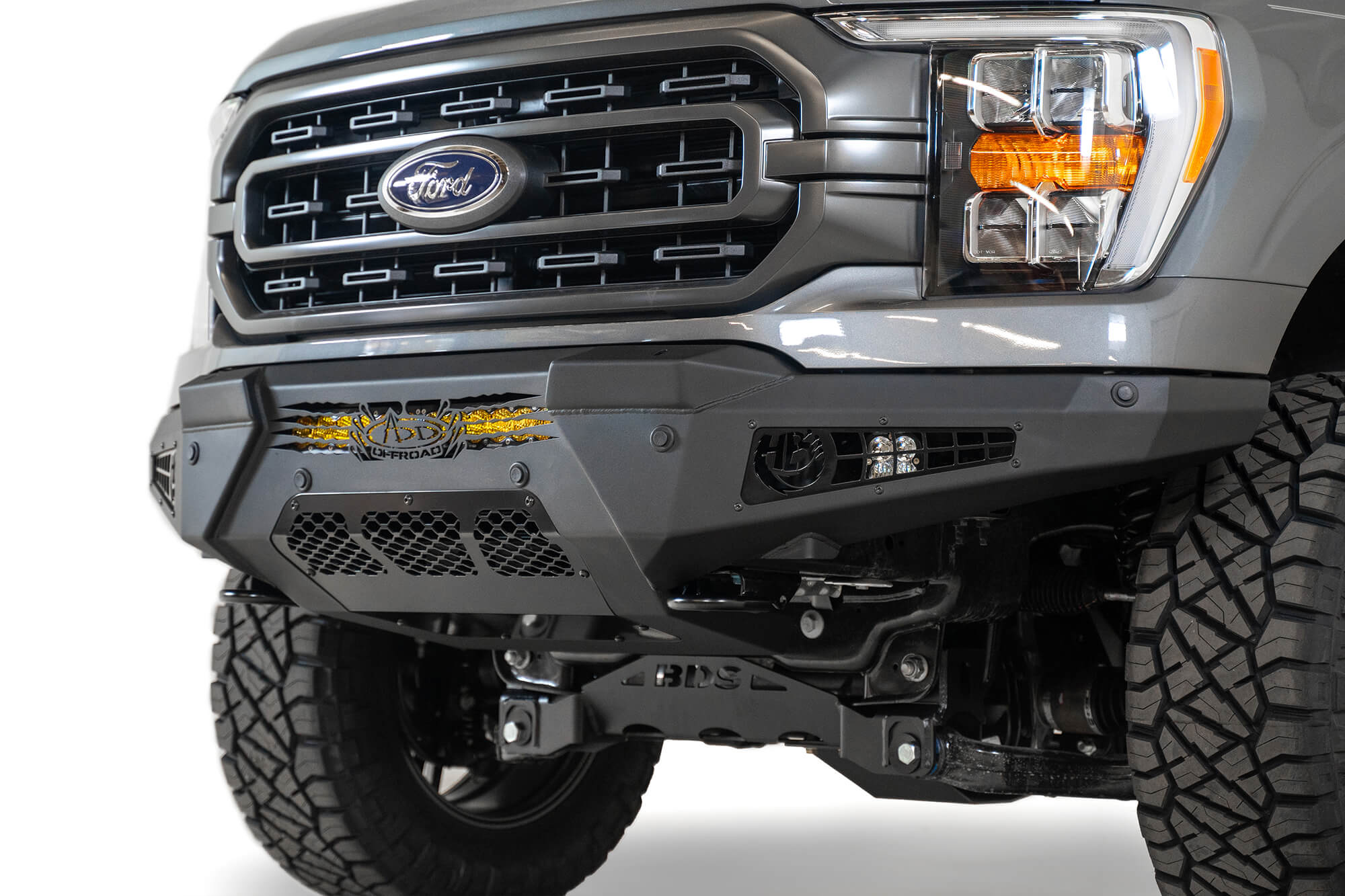 ADD F190111040103 2021 - 2023 Ford F150 HoneyBadger Front Bumper - Rugged Truck Gear