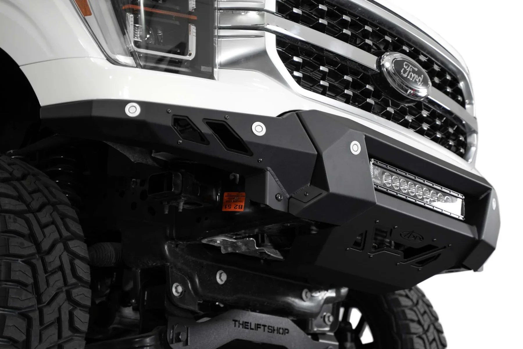ADD F190300010103 2021 - 2023 Ford F150 Black Label Front Bumper - Rugged Truck Gear