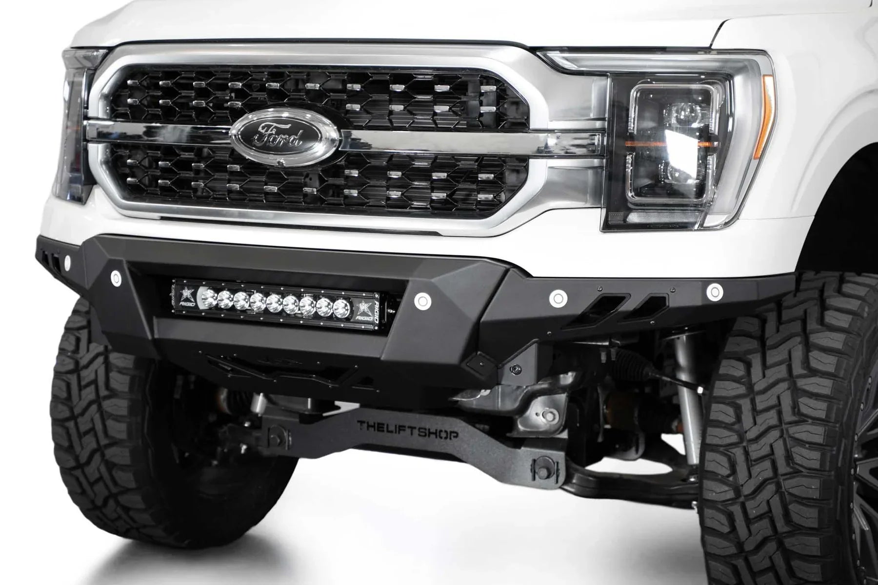 ADD F190300010103 2021 - 2023 Ford F150 Black Label Front Bumper - Rugged Truck Gear