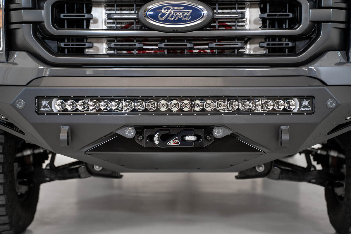 ADD F191422860103 2021 - 2023 Ford F150 Stealth Fighter Winch Front Bumper - Rugged Truck Gear