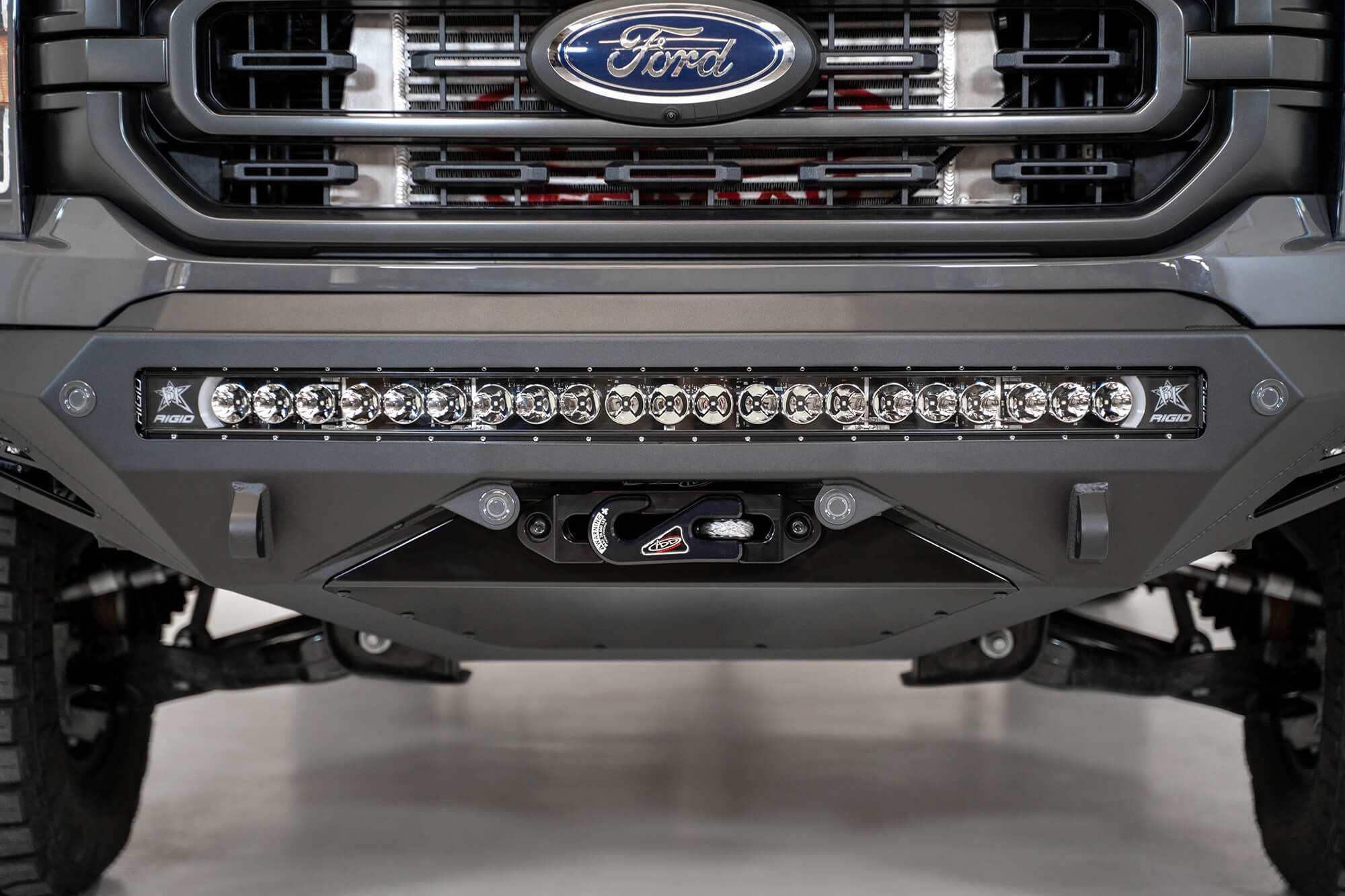 ADD F191422860103 2021 - 2023 Ford F150 Stealth Fighter Winch Front Bumper - Rugged Truck Gear