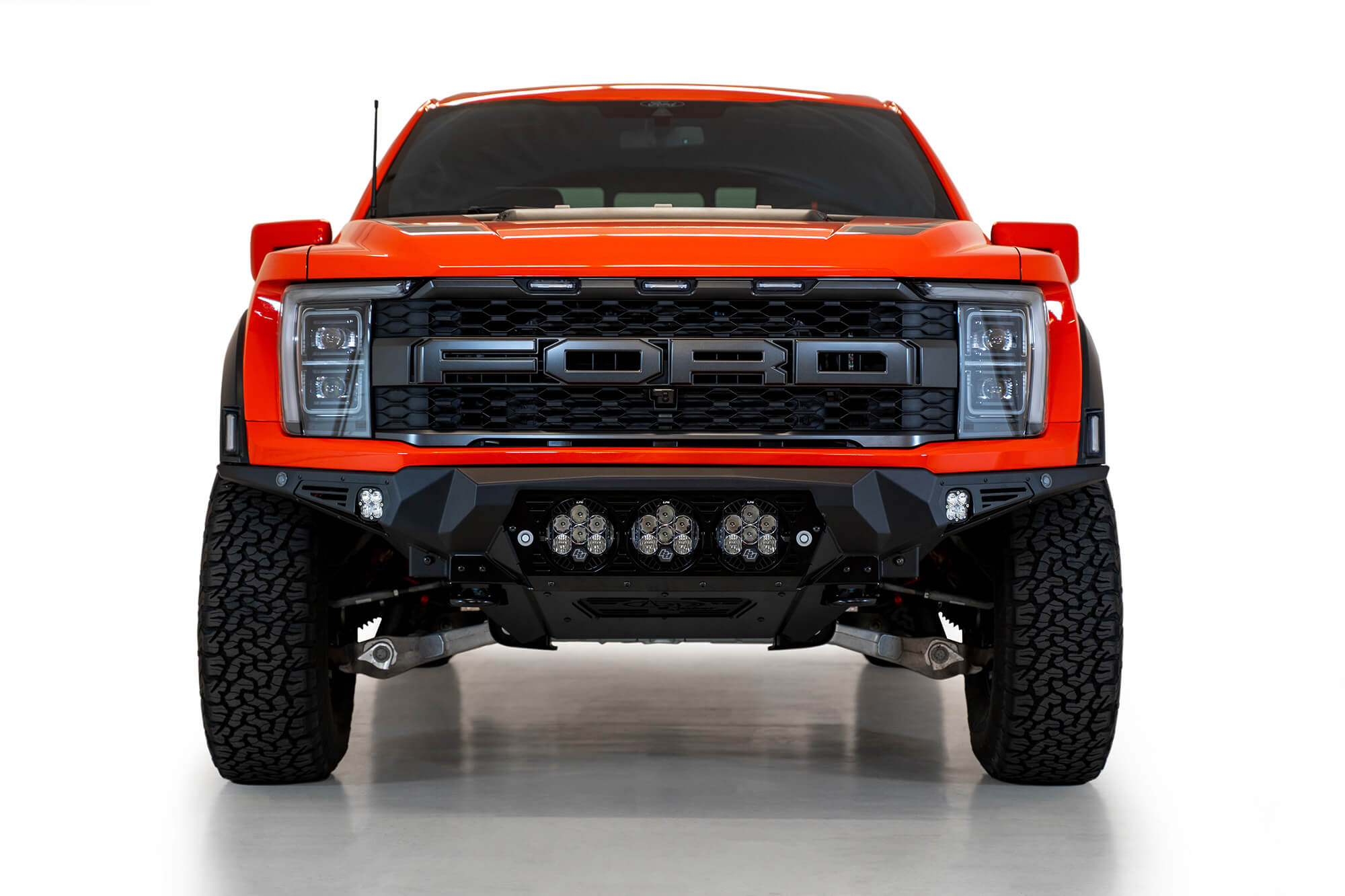 ADD F210014100103 2021 - 2023 Ford Raptor Bomber Front Bumper (Baja Designs) - Rugged Truck Gear
