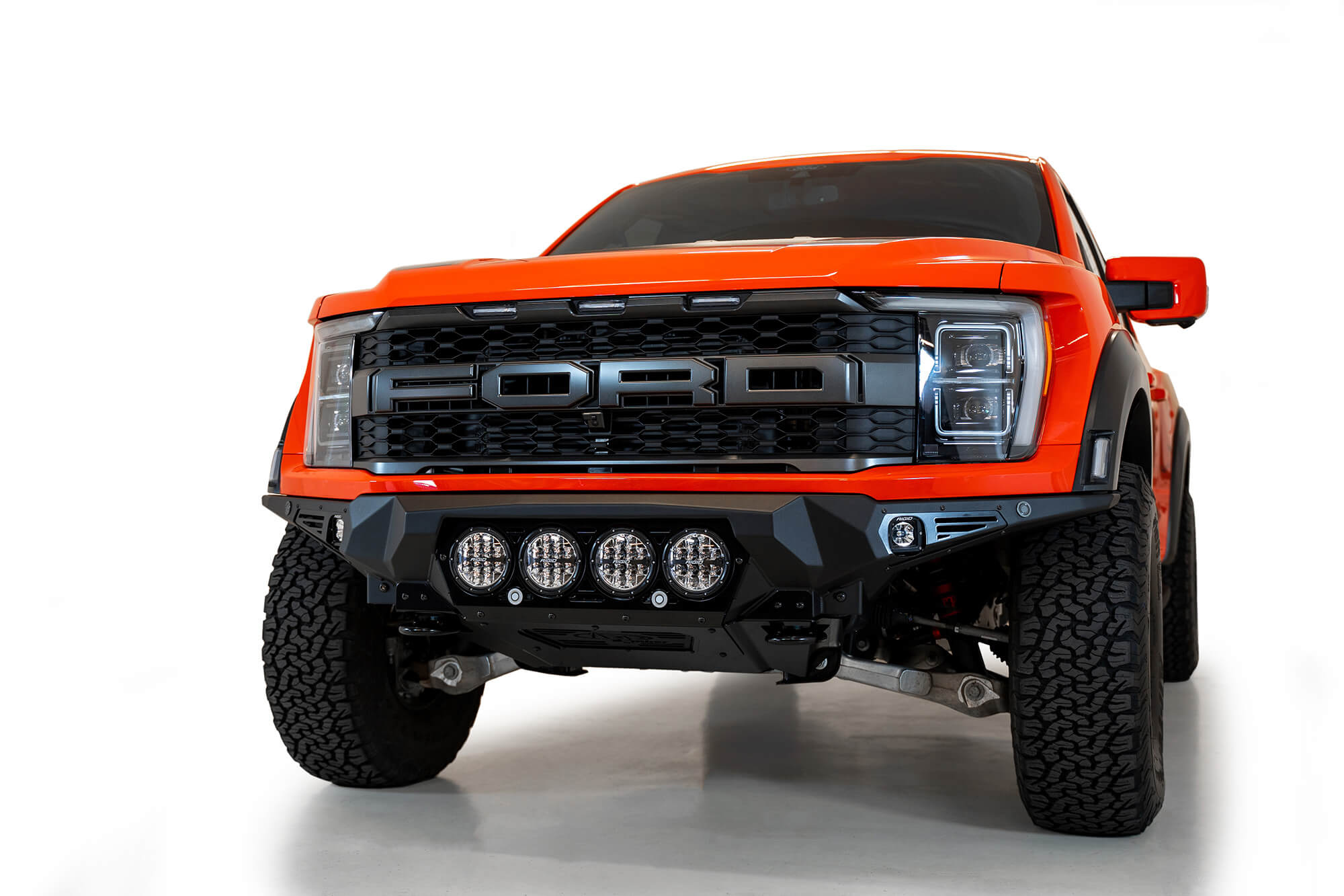 ADD F210014110103 2021 - 2023 Ford Raptor Bomber Front Bumper (Rigid) - Rugged Truck Gear