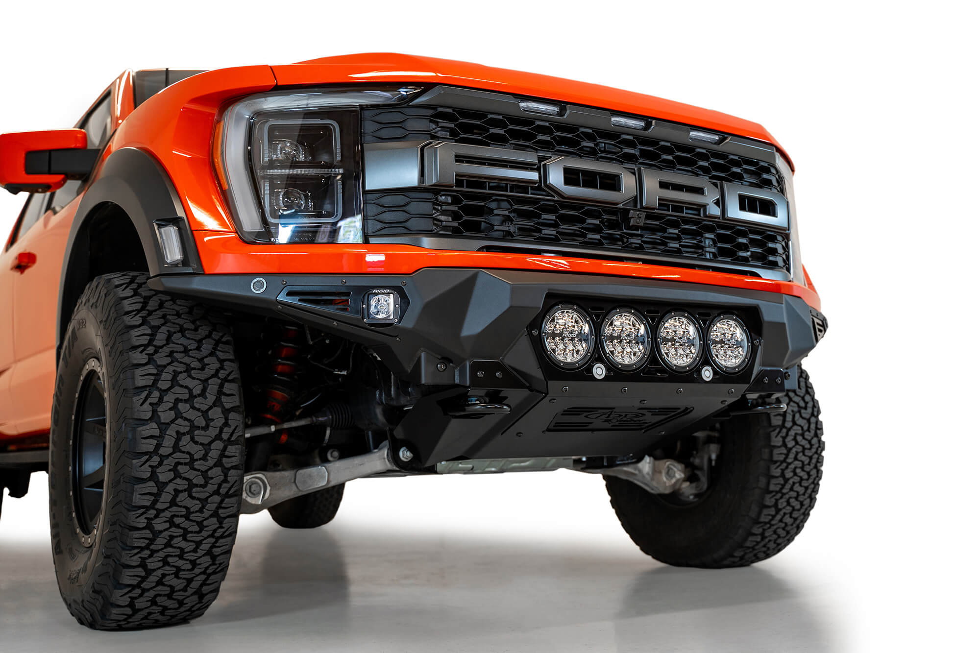 ADD F210014110103 2021 - 2023 Ford Raptor Bomber Front Bumper (Rigid) - Rugged Truck Gear
