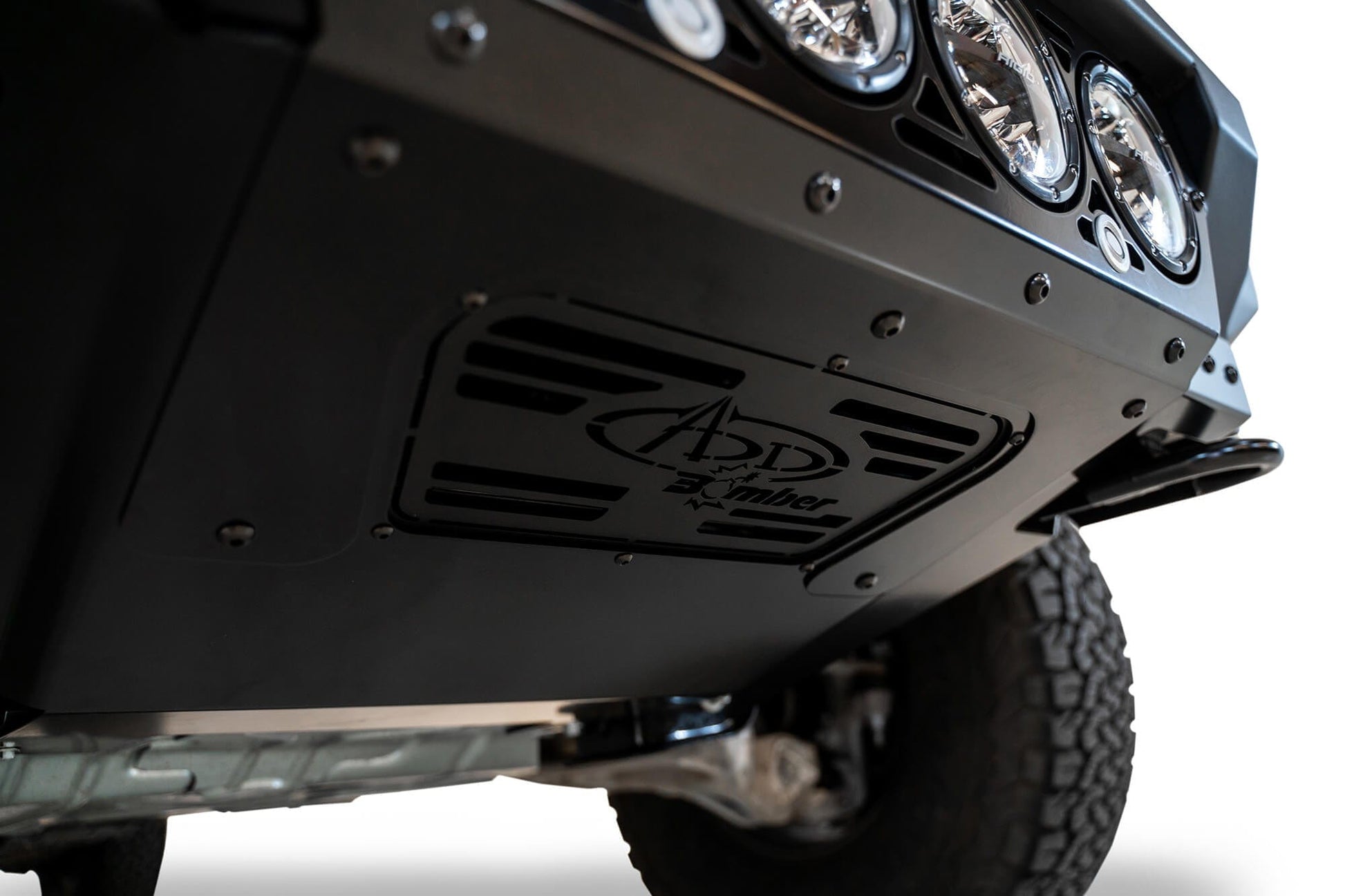 ADD F210014110103 2021 - 2023 Ford Raptor Bomber Front Bumper (Rigid) - Rugged Truck Gear