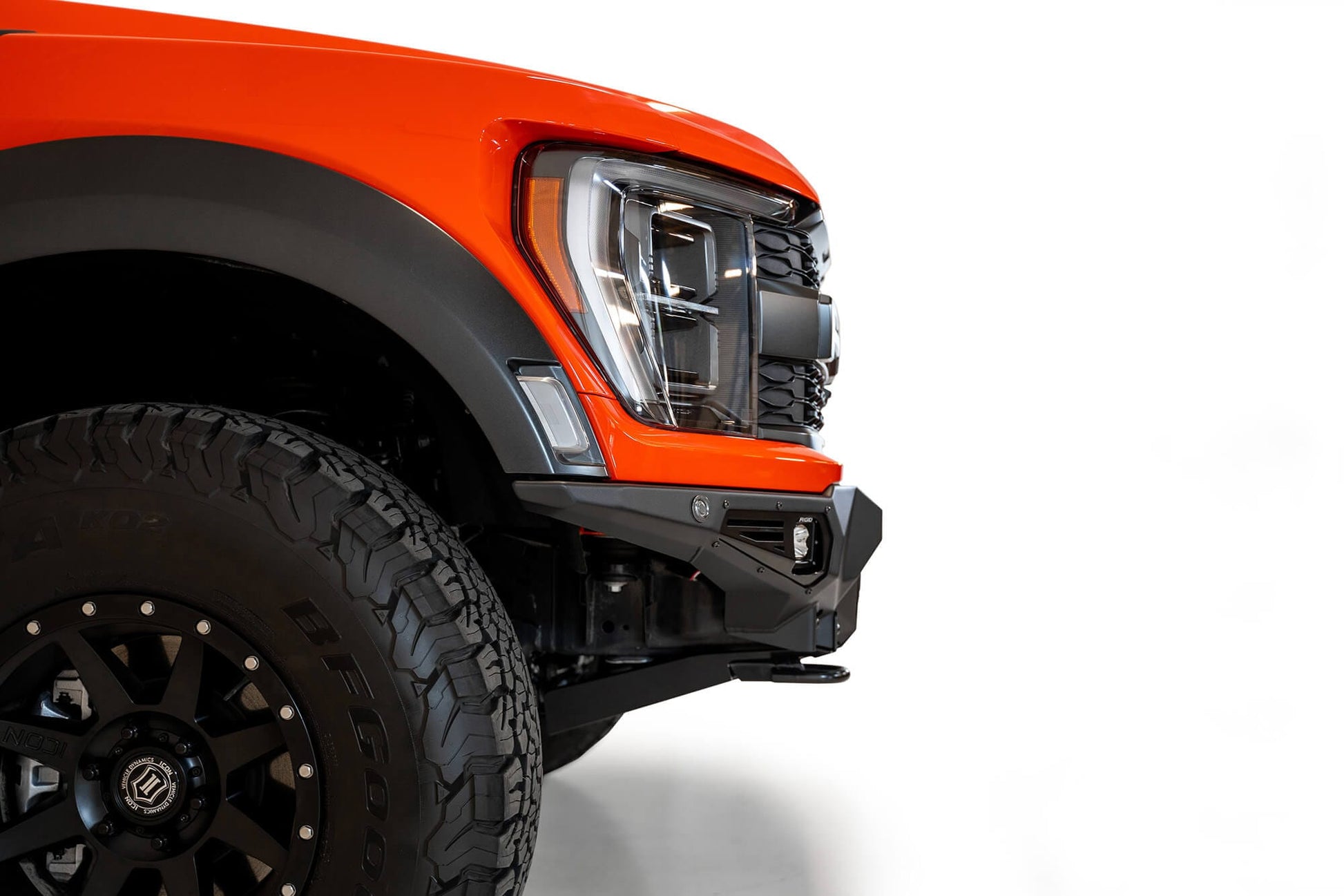 ADD F210014110103 2021 - 2023 Ford Raptor Bomber Front Bumper (Rigid) - Rugged Truck Gear