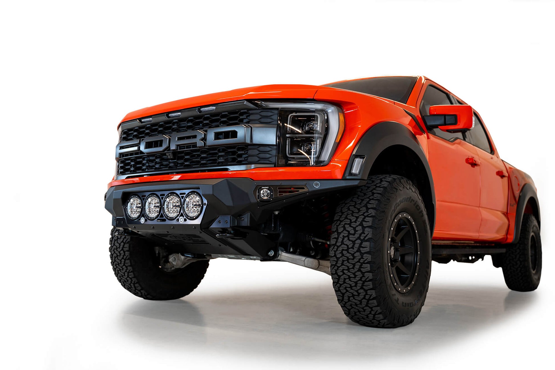 ADD F210014110103 2021 - 2023 Ford Raptor Bomber Front Bumper (Rigid) - Rugged Truck Gear