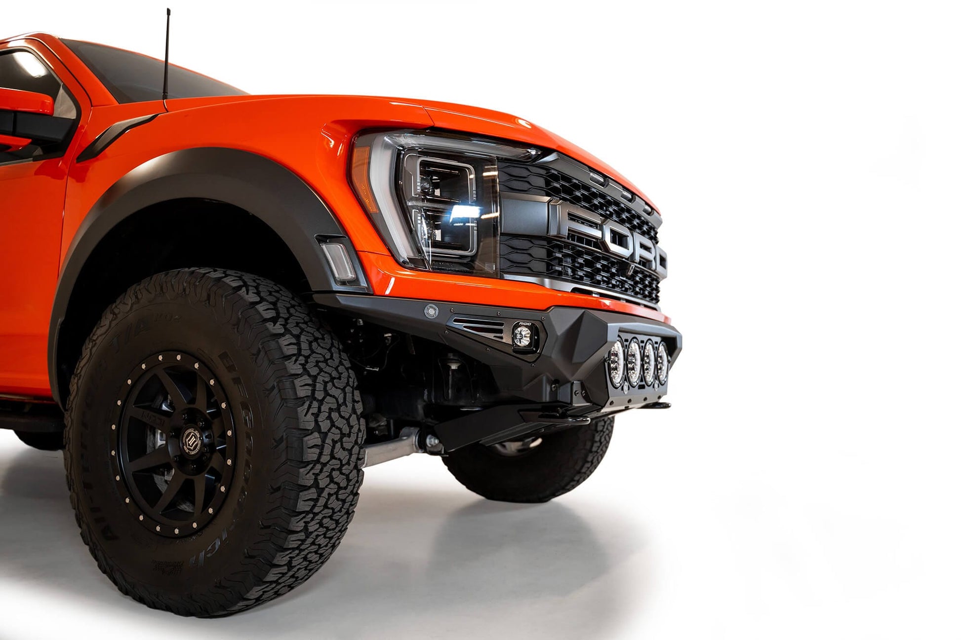 ADD F210014110103 2021 - 2023 Ford Raptor Bomber Front Bumper (Rigid) - Rugged Truck Gear