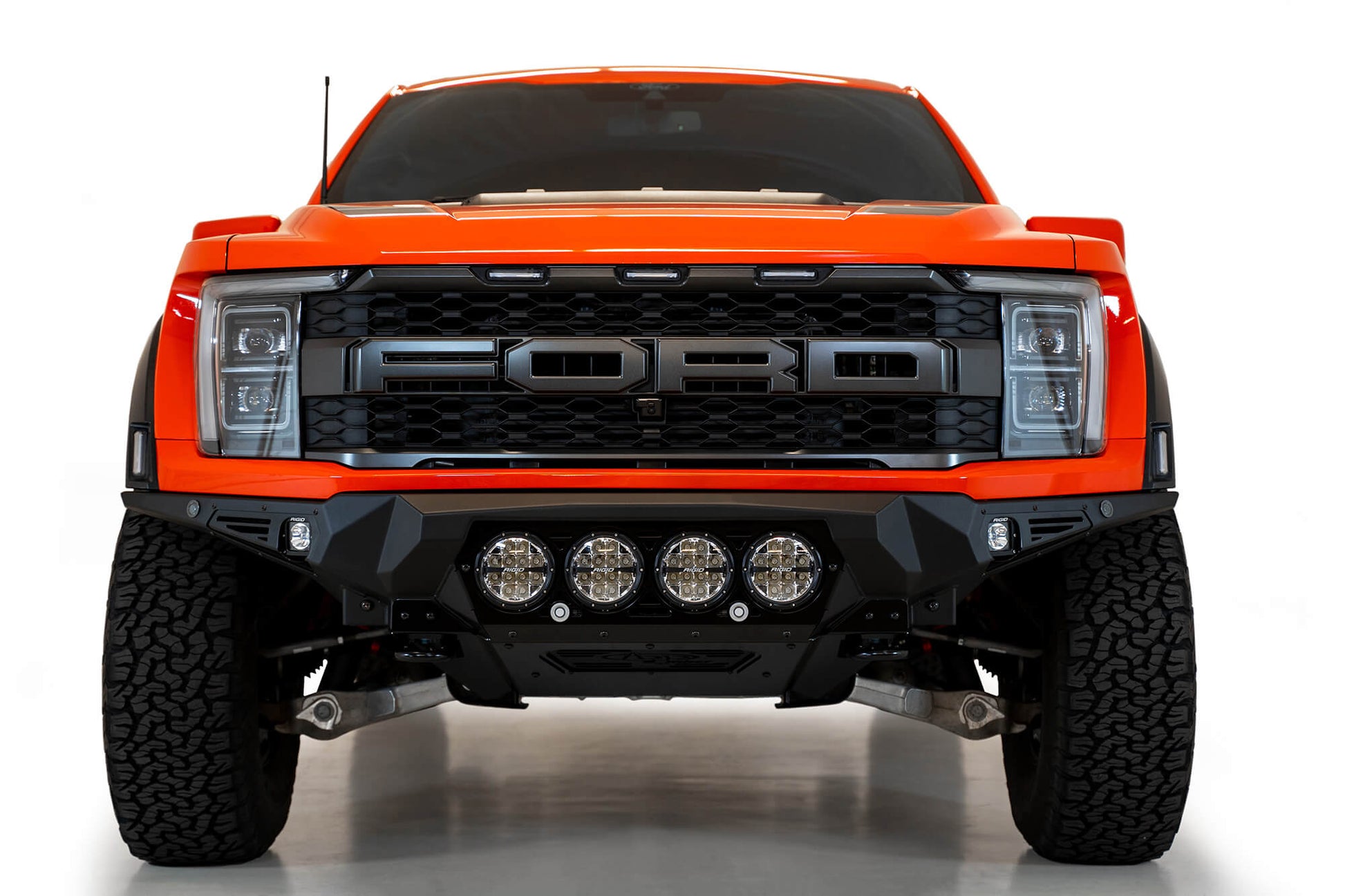 ADD F210014110103 2021 - 2023 Ford Raptor Bomber Front Bumper (Rigid) - Rugged Truck Gear