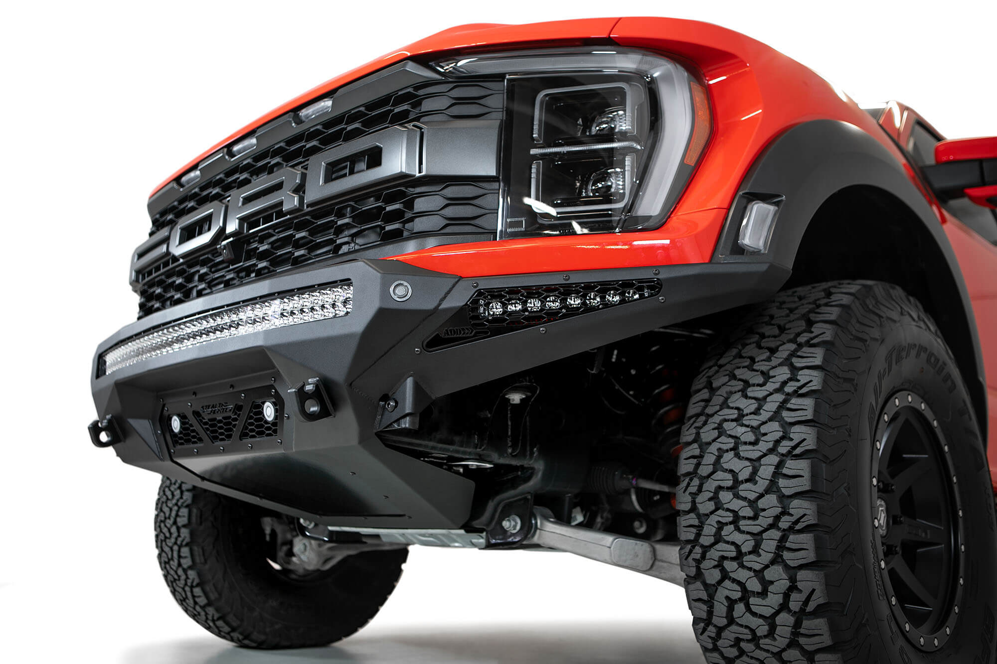 ADD F210151140103 2021 - 2023 Ford Raptor Stealth Fighter Front Bumper - Rugged Truck Gear