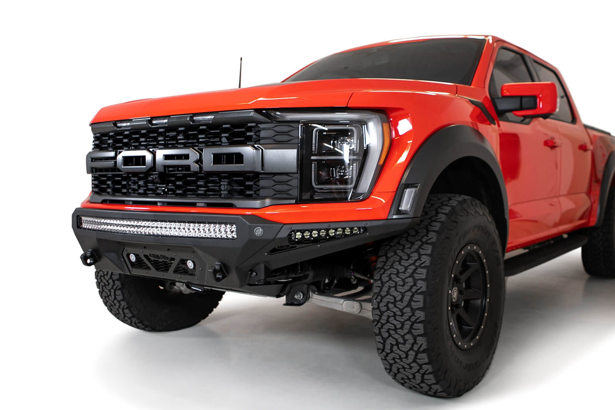 ADD F210151140103 2021 - 2023 Ford Raptor Stealth Fighter Front Bumper - Rugged Truck Gear