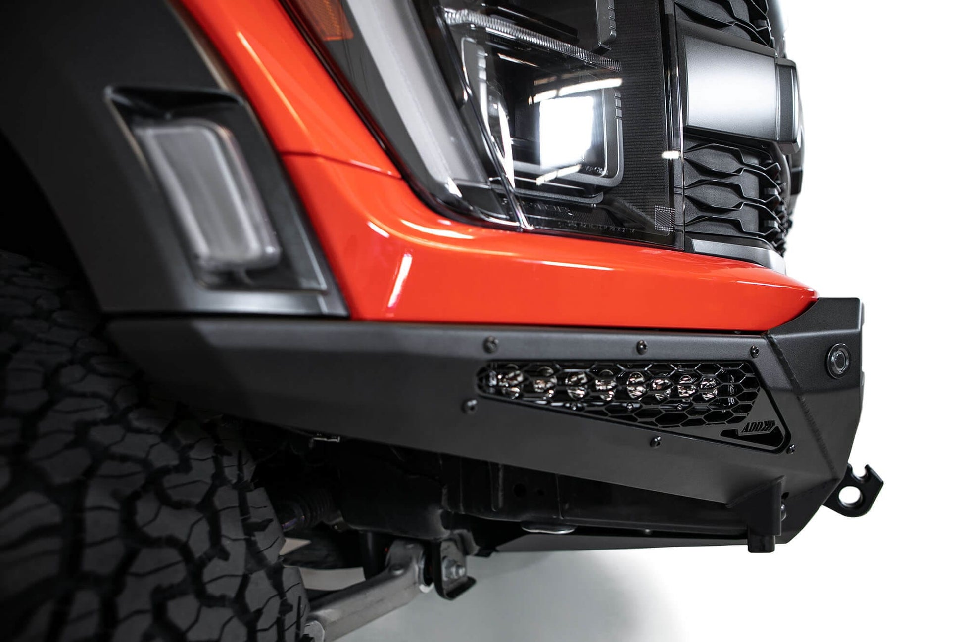 ADD F210151140103 2021 - 2023 Ford Raptor Stealth Fighter Front Bumper - Rugged Truck Gear