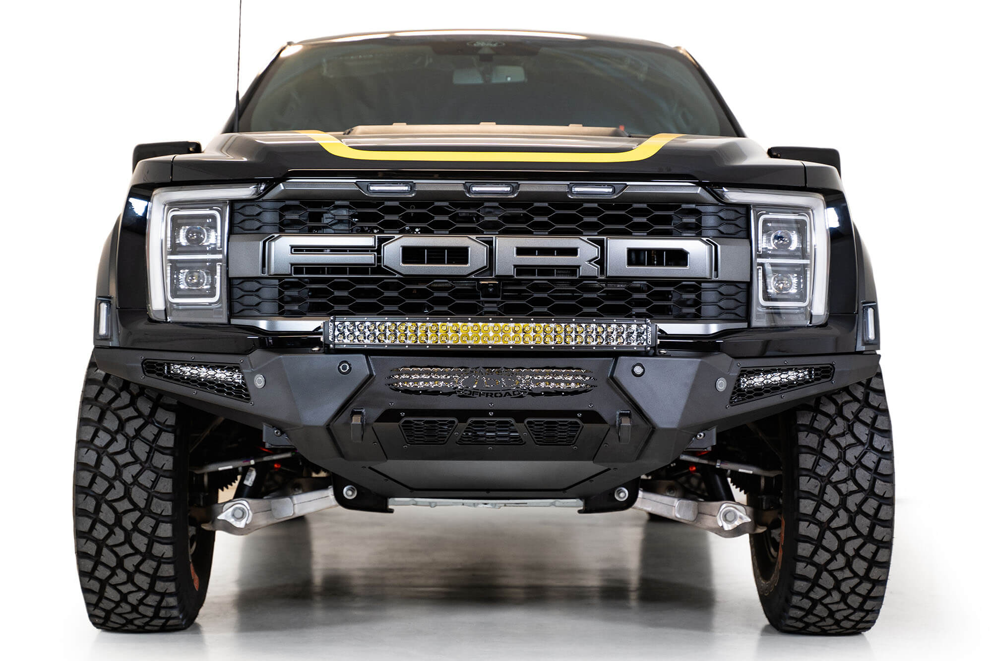 ADD F210211180103 2021 - 2023 Ford Raptor HoneyBadger Front Bumper - Rugged Truck Gear