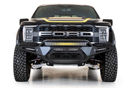 ADD F210221180103 2021 - 2023 Ford Raptor HoneyBadger Front Bumper with Top Hoop - Rugged Truck Gear