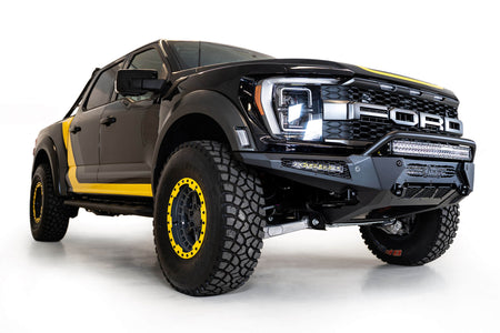 ADD F210221180103 2021 - 2023 Ford Raptor HoneyBadger Front Bumper with Top Hoop - Rugged Truck Gear