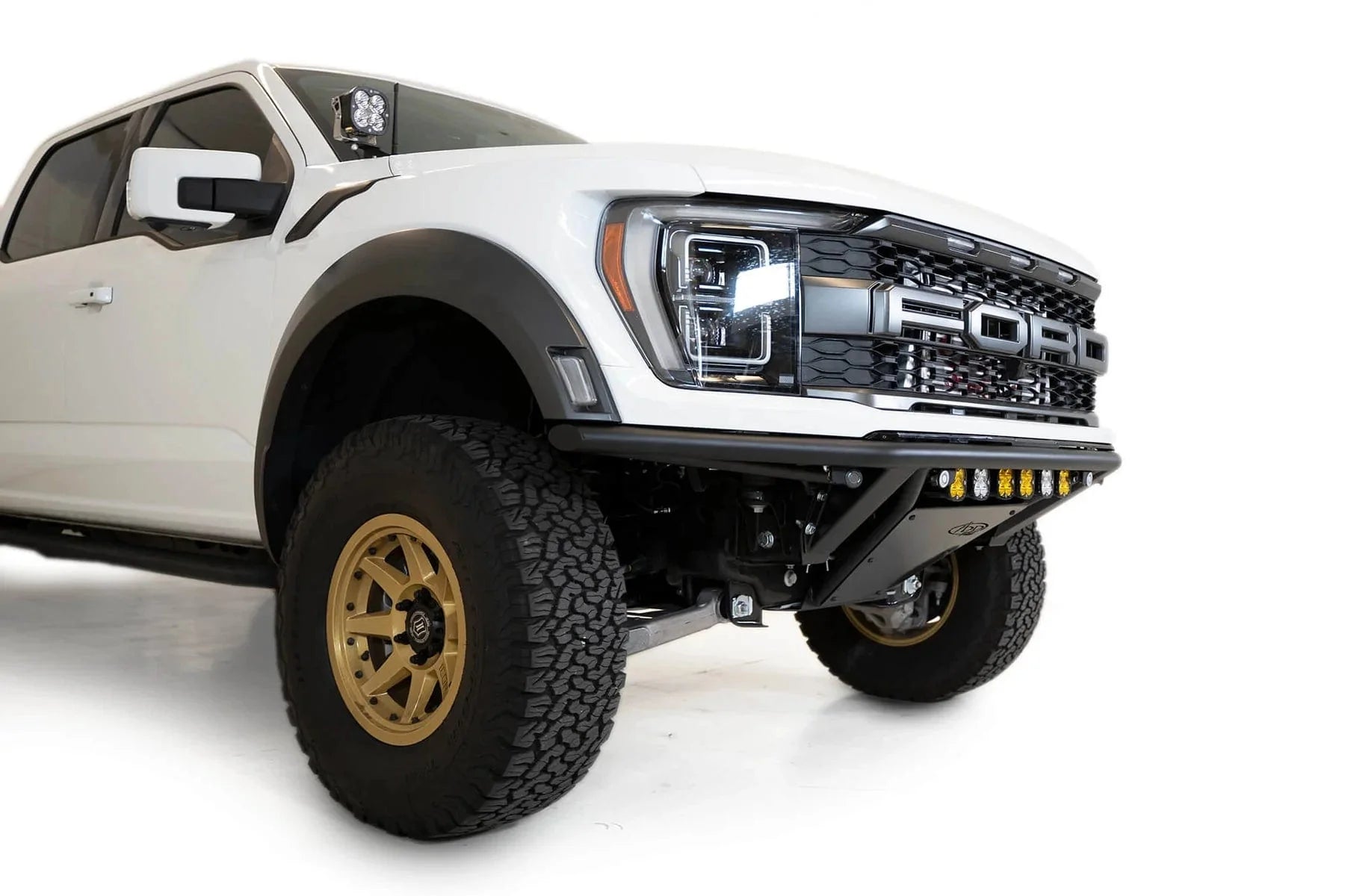 ADD F218052070103 2021 - 2023 Ford F150 Raptor PRO Frame Cut Front Bumper - Rugged Truck Gear