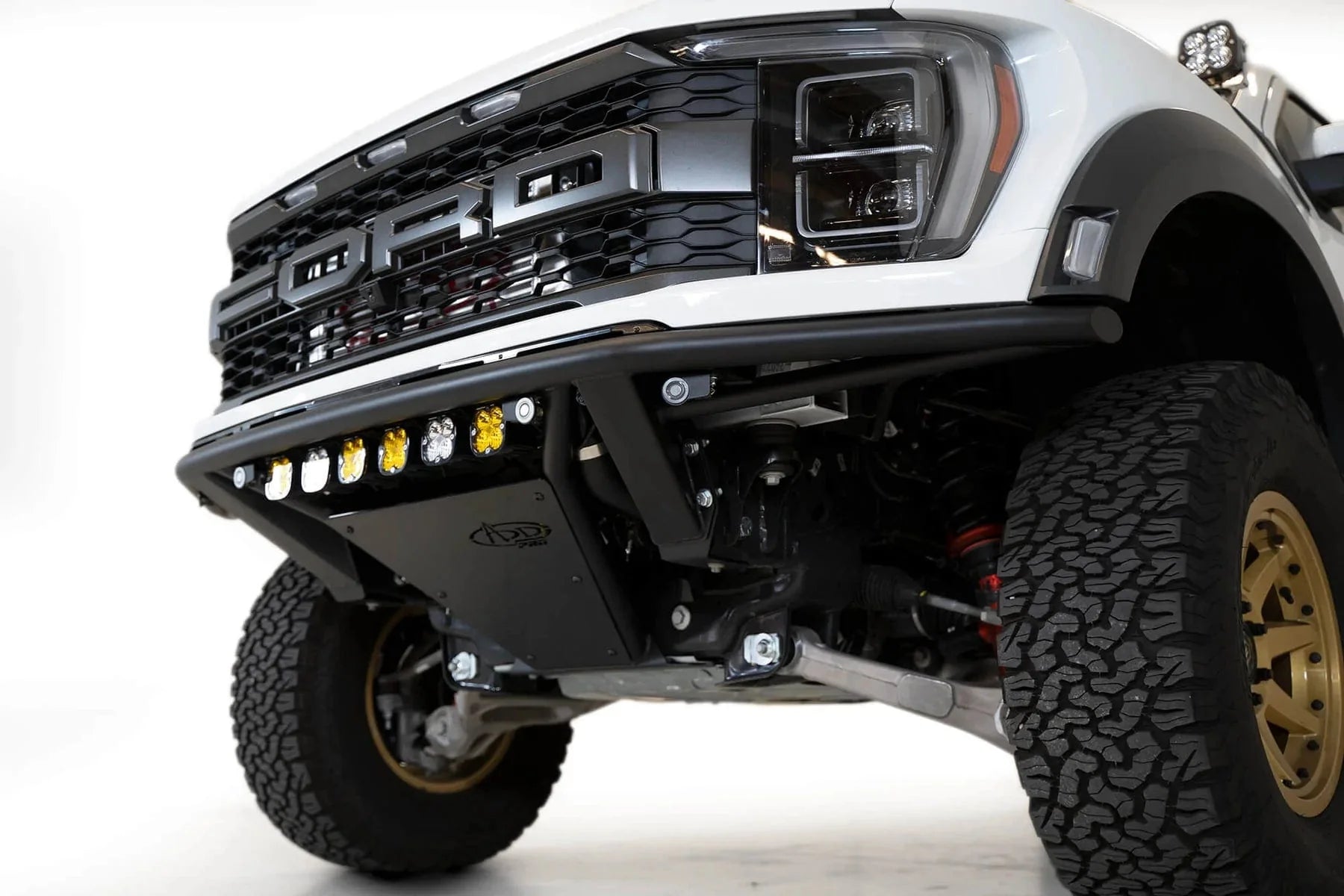 ADD F218052070103 2021 - 2023 Ford F150 Raptor PRO Frame Cut Front Bumper - Rugged Truck Gear