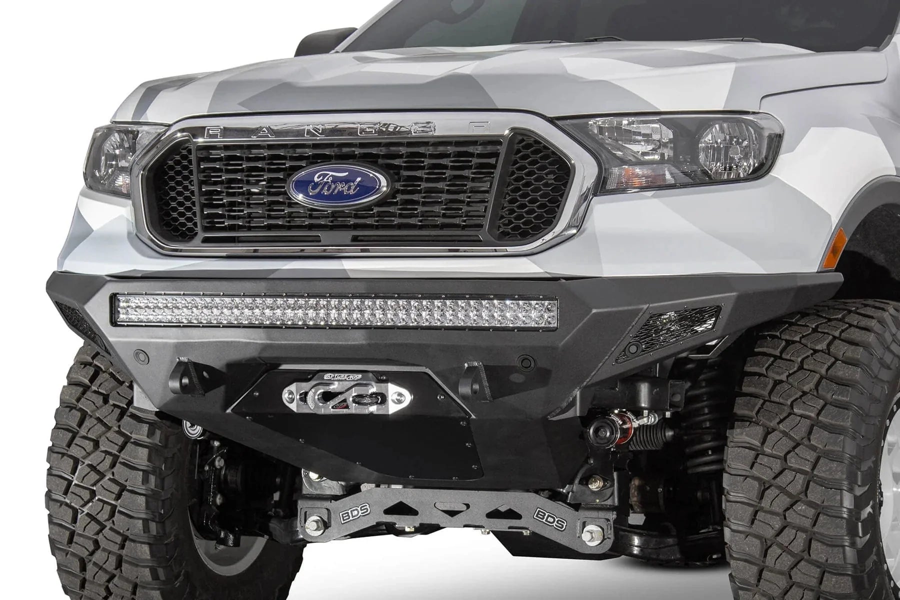 ADD F221423030103 2019 - 2022 Ford Ranger Stealth Fighter Front Bumper - Rugged Truck Gear