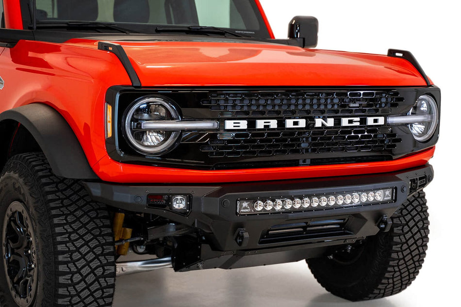 ADD F230142210103 2021 - 2023 Ford Bronco Stealth Fighter Front Bumper - Rugged Truck Gear