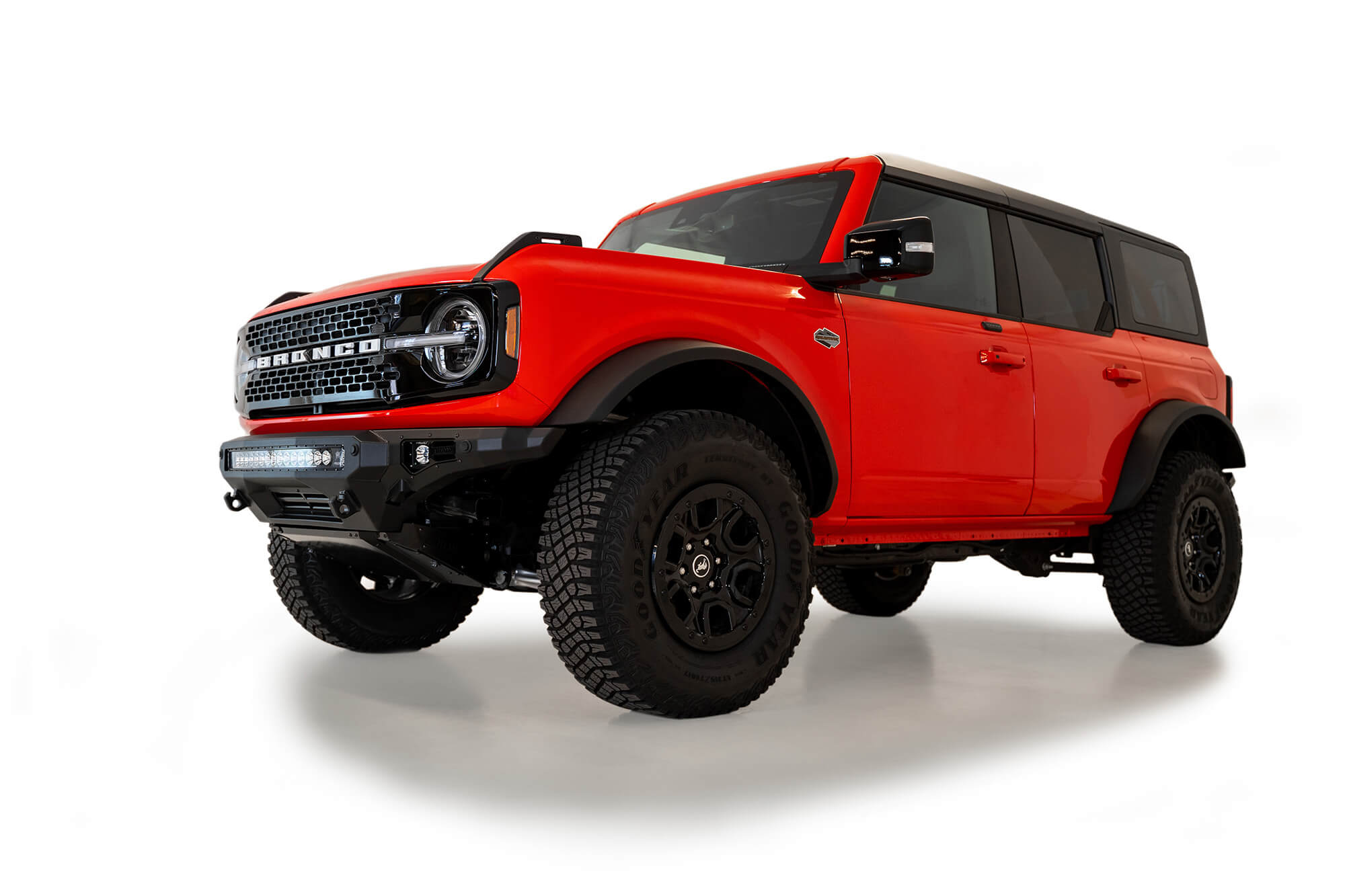 ADD F230142210103 2021 - 2023 Ford Bronco Stealth Fighter Front Bumper - Rugged Truck Gear