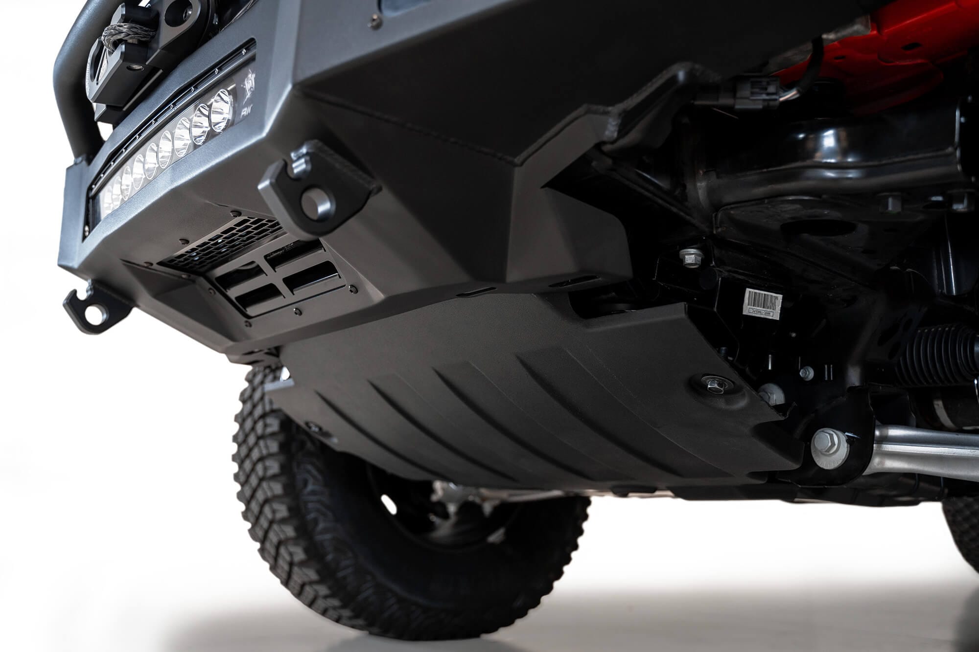 ADD F230181060103 2021 - 2023 Ford Bronco Rock Fighter Winch Front Bumper - Rugged Truck Gear
