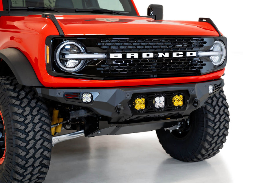ADD F230194120103 2021 - 2023 Ford Bronco Bomber Front Bumper (Baja) - Rugged Truck Gear
