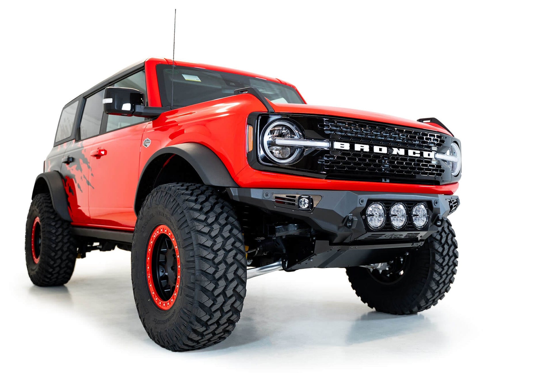 ADD F230194130103 2021 - 2023 Ford Bronco Bomber Front Bumper (Rigid) - Rugged Truck Gear
