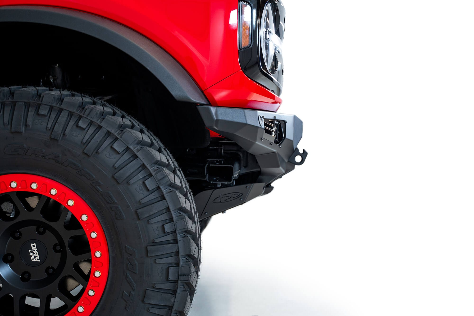 ADD F230194130103 2021 - 2023 Ford Bronco Bomber Front Bumper (Rigid) - Rugged Truck Gear